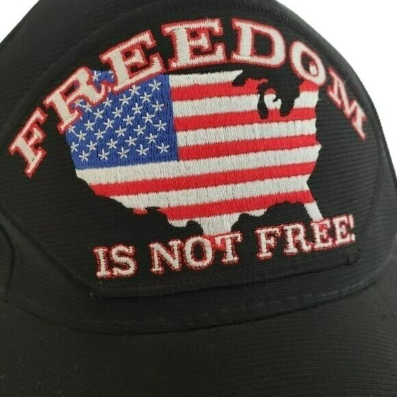 Hat Cap FREEDOM IS NOT FREE!‎ Made in USA - Picture 2 of 6